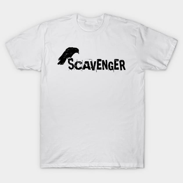 Scavenger (black) T-Shirt by Sean-Chinery